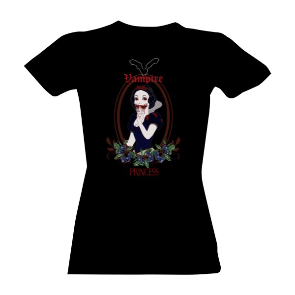 Tričko s potiskem Vampire Princess dámské